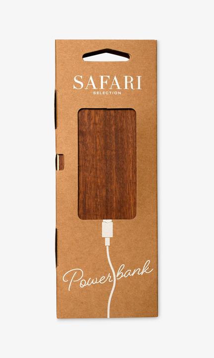 Image du produit Safari Selection Powerbank WOODCHARGER rouge carmin