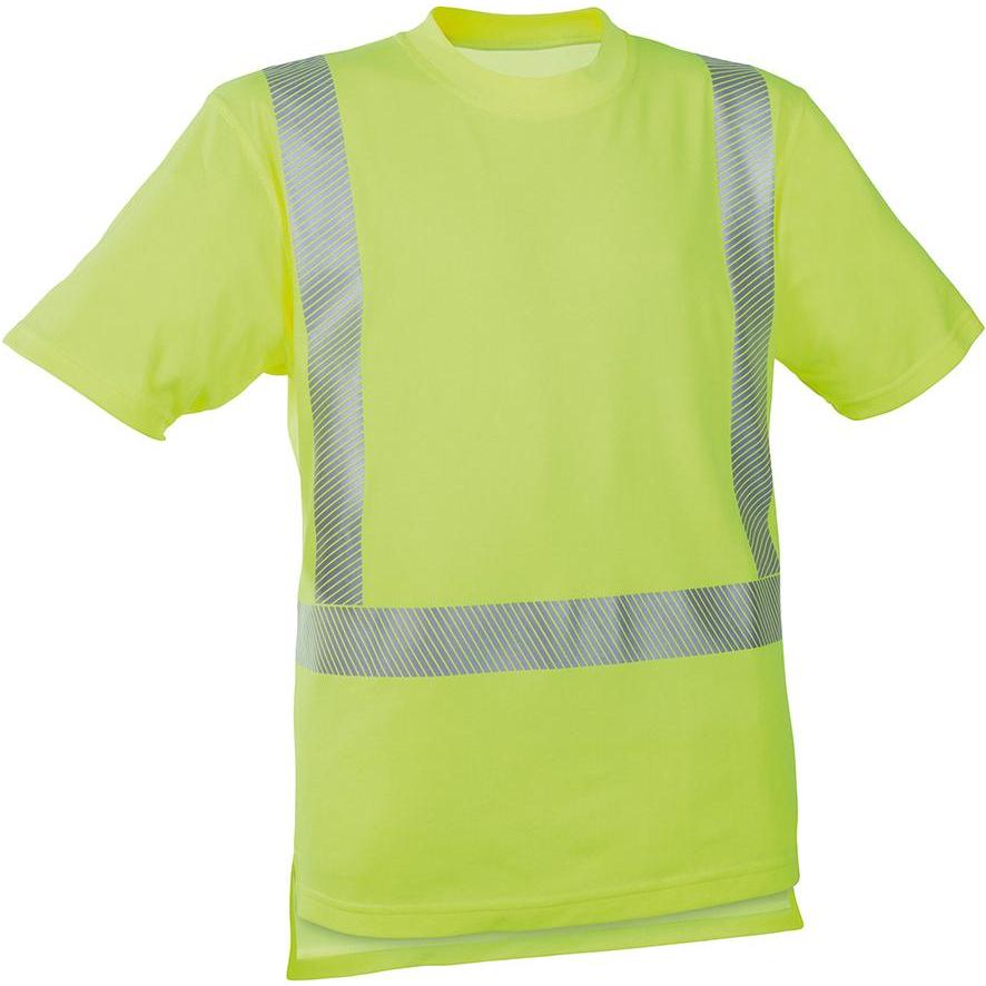 Magni, Warnweste + Warnshirt, Warnschutz T-Shirt 53020 leuchtgelb S (S)