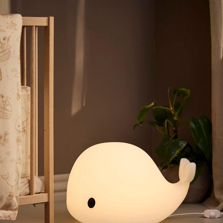 Actual product image Filibabba LED Floor lamp - Christian the whale 60 cm