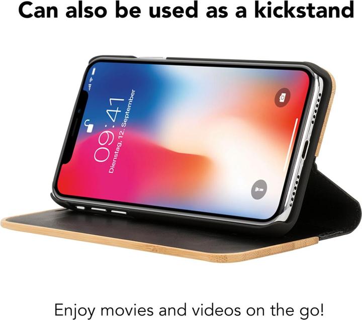 Actual product image Nalia Real wood mobile phone case (Apple iPhone X)