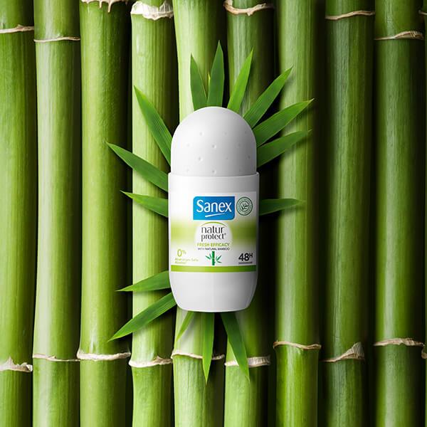 Produktbild Sanex NATUR PROTECT 0% fresh bamboo deo roll-on 50 ml (Roll-on, 50 ml)