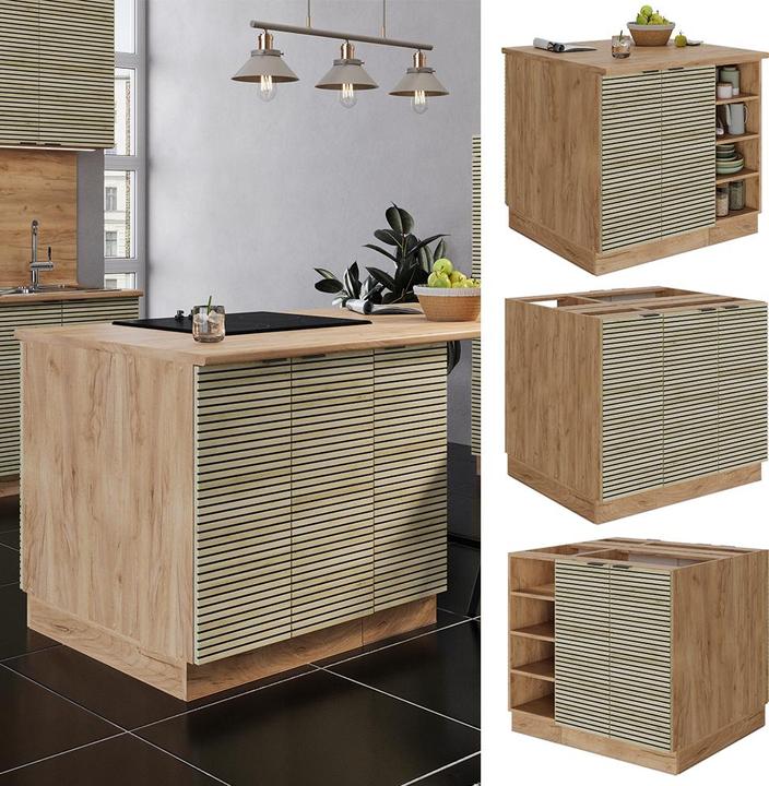 Produktbild Vicco Kücheninsel Fame-Line (90 x 81.60 x 82 cm)