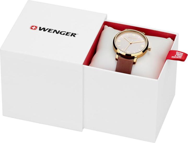 Immagine prodotto Wenger Metropolitana Donnissima (Orologio da polso analogico, Fatto in Svizzera, 38 mm)