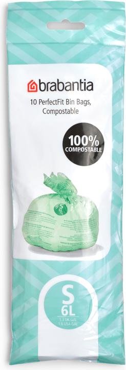 Produktbild Brabantia Perfect Fit Kompost (10 x, 6 l)