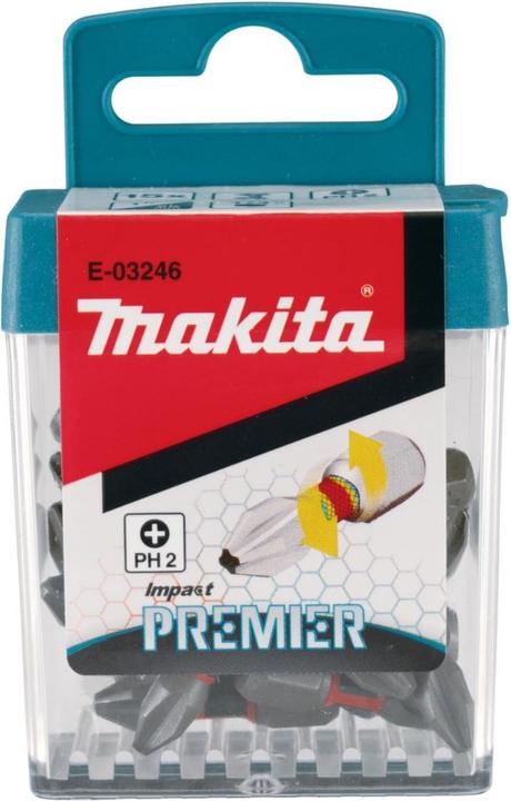 Actual product image Makita Torsion Bit PH2x25 E-03246 (PH2)