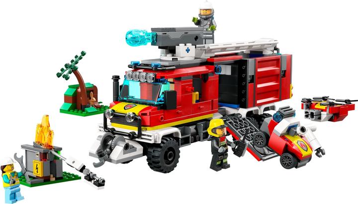 Produktbild LEGO Einsatzleitwagen der Feuerwehr (60374, LEGO City)