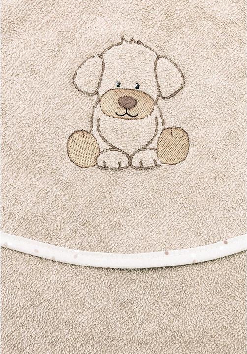 Actual product image Sterntaler Baby hooded towel dog Lucky 100 x 100 cm