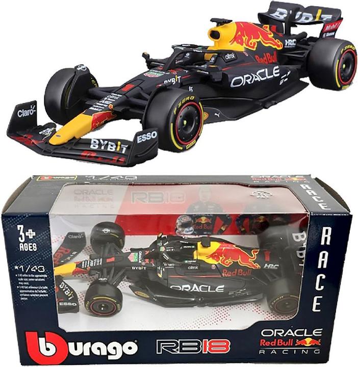 Immagine prodotto Bburago Red Bull Max 1:43 RB18 nr 1 2022