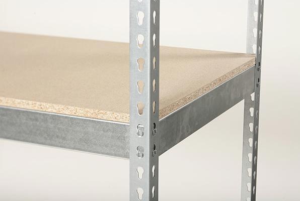 Actual product image SimonRack Heavy-duty shelving MADERCLICK 8435104912621 silver 90.0 x 50.0 x 180.0 cm