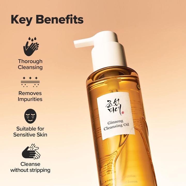 Actual product image Beauty of Joseon Ginseng Cleansing Oil (Cleansing oil, 210 ml)