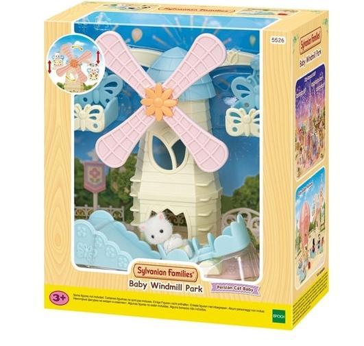 Image du produit Sylvanian Families Parc du moulin à vent pour bébés