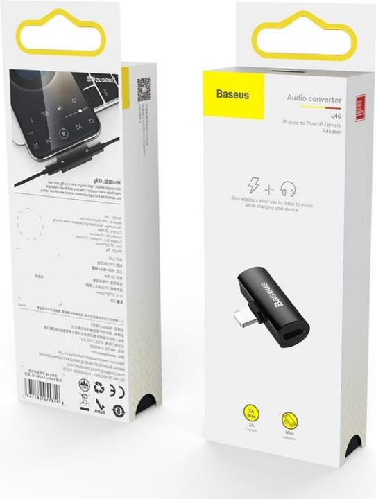 Produktbild Baseus Dual Lightning Adapter (Lightning, 2x Lightning)