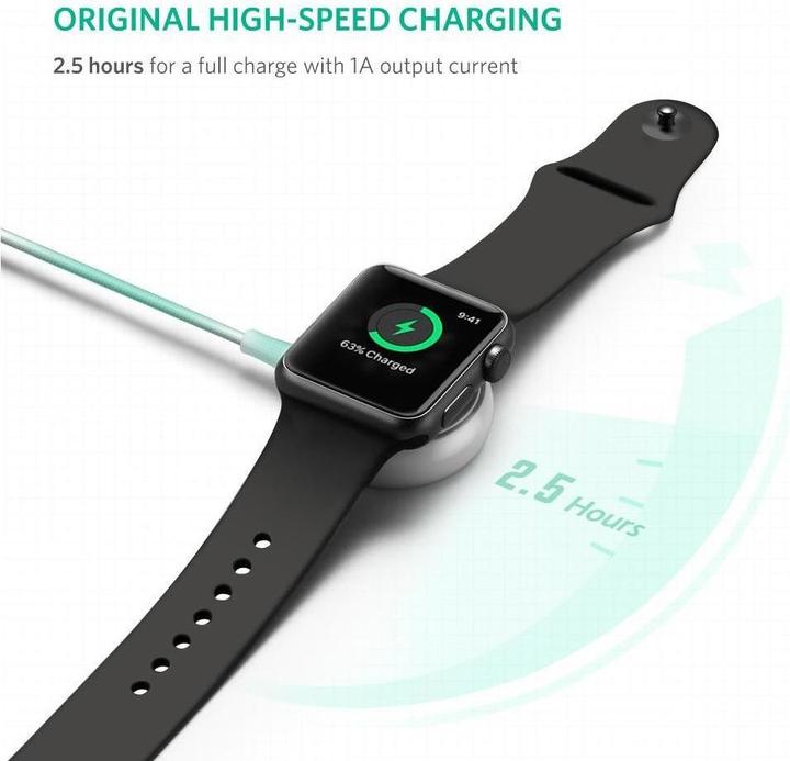 Produktbild Ugreen Wireless Charging für Apple Watch mit USB-A (5 W)