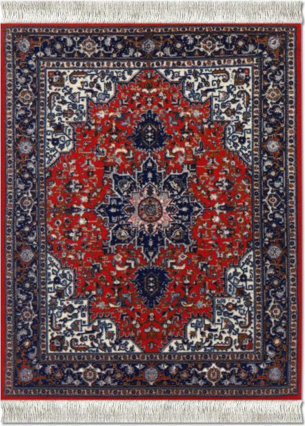 Actual product image MouseRugs Mouse Mat Tabriz Heriz