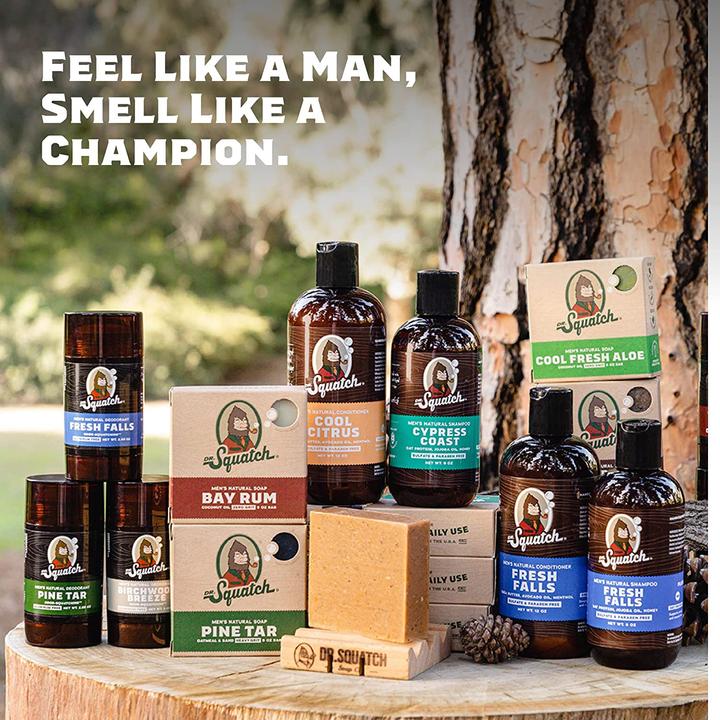 Produktbild Dr. Squatch Men's Natural Soap (Hartseife)