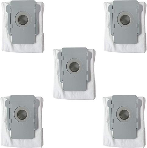 Actual product image Hermex Set of 4 alternative dust bags for iRobot Roomba series i j s Clean Base (4 x)