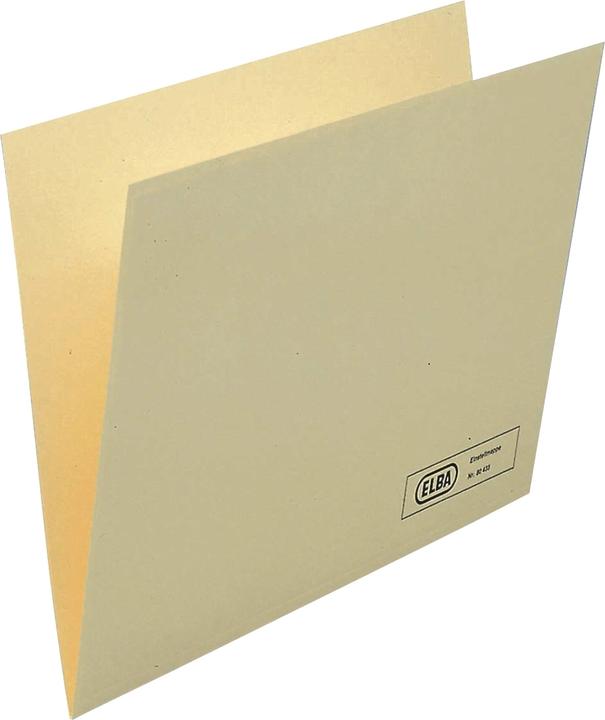 Hamelin ELBA file folder 100091738 DIN A4 180g cardboard chamois 50 pcs./pack (A4, 50 x)