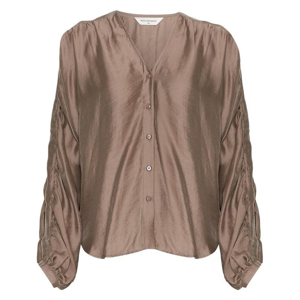 Moss Copenhagen, Damen, Hemden, Ramona Rikkelia, Braun, (M, S)