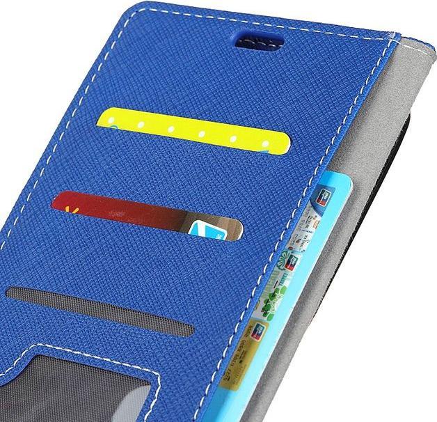 Actual product image MU Classic Leather cover with cross pattern (OnePlus 5T)