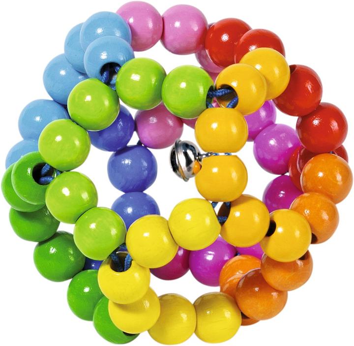 Goki Greifling Elastik Regenbogenball