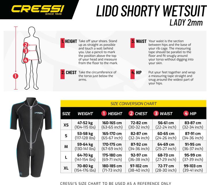 Produktbild Cressi Lido (2 mm, M)