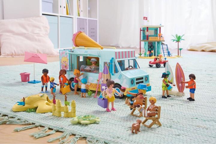 Actual product image Playmobil Ice cream truck with surf shop (71904, Playmobil My Life)