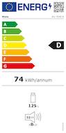 Label énergétique Miele KU 7030 D (124 l)