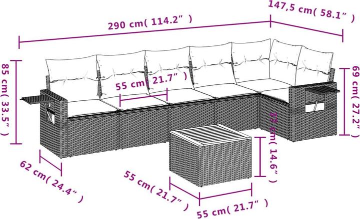 Produktbild vidaXL Dalton