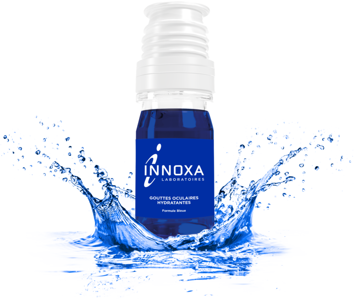 Actual product image Innoxa Blue eye drops (10 ml, Innoxa eye drops blue formula (10ml))