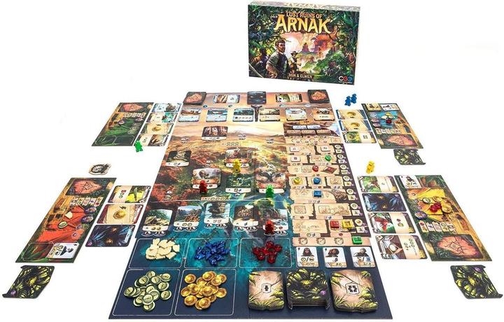 Produktbild Asmodée Lost Ruins of Arnak (Englisch, 1 - 4 Spieler)