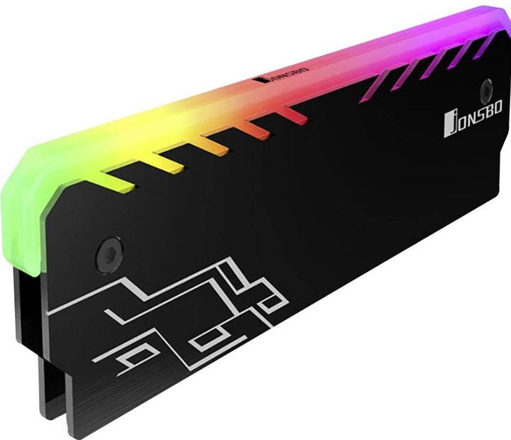 Actual product image Jonsbo NC-1 RGB-RAM cooler
