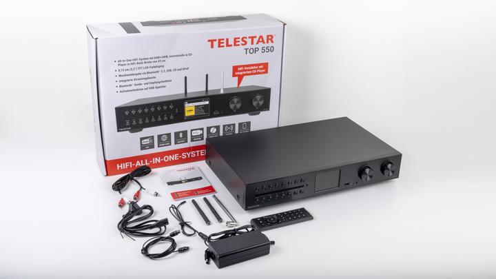 Produktbild Telestar TOP 550 All-In-One-System (Internetradio, DAB+, FM, Bluetooth, WLAN)