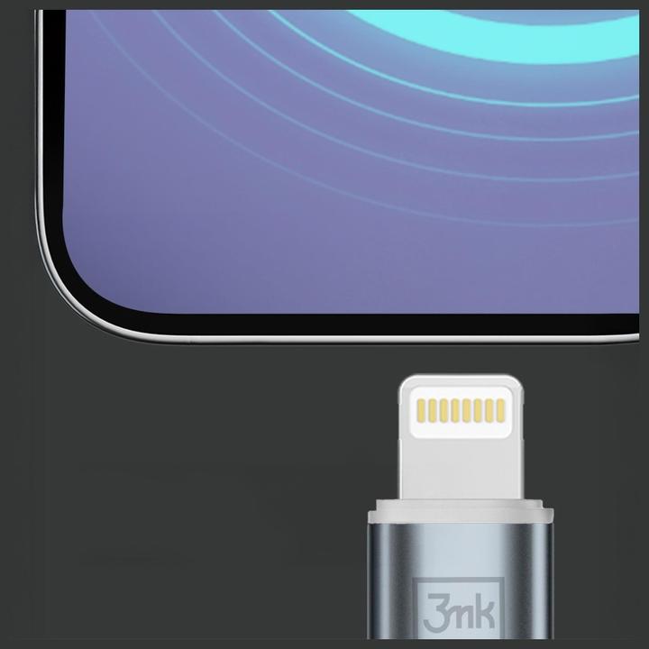 Produktbild 3MK Kabel Hyper Cable N-SERIES USB-C do Lightning 1m 9V/2A 20W biały (1 m, 20 W)