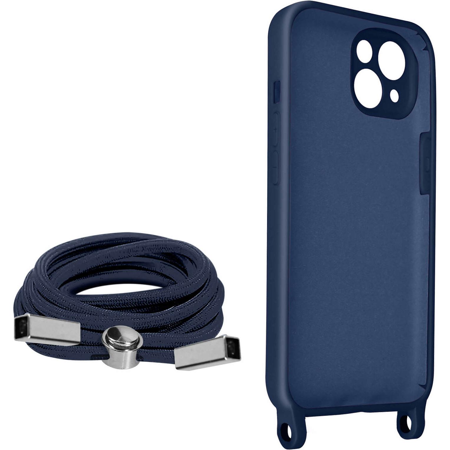 Thumbnail - Avizar Halbsteife Schutzhülle mit Kette Series, Handykette, Blau