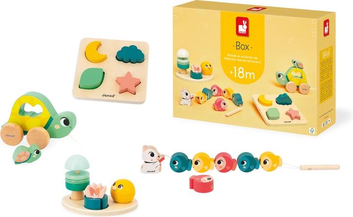 Actual product image Janod Box 18 Mois (German, 1.50 - 2 years)