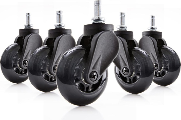 Produktbild DXRacer Blade Wheels - 5er Set - Schwarz