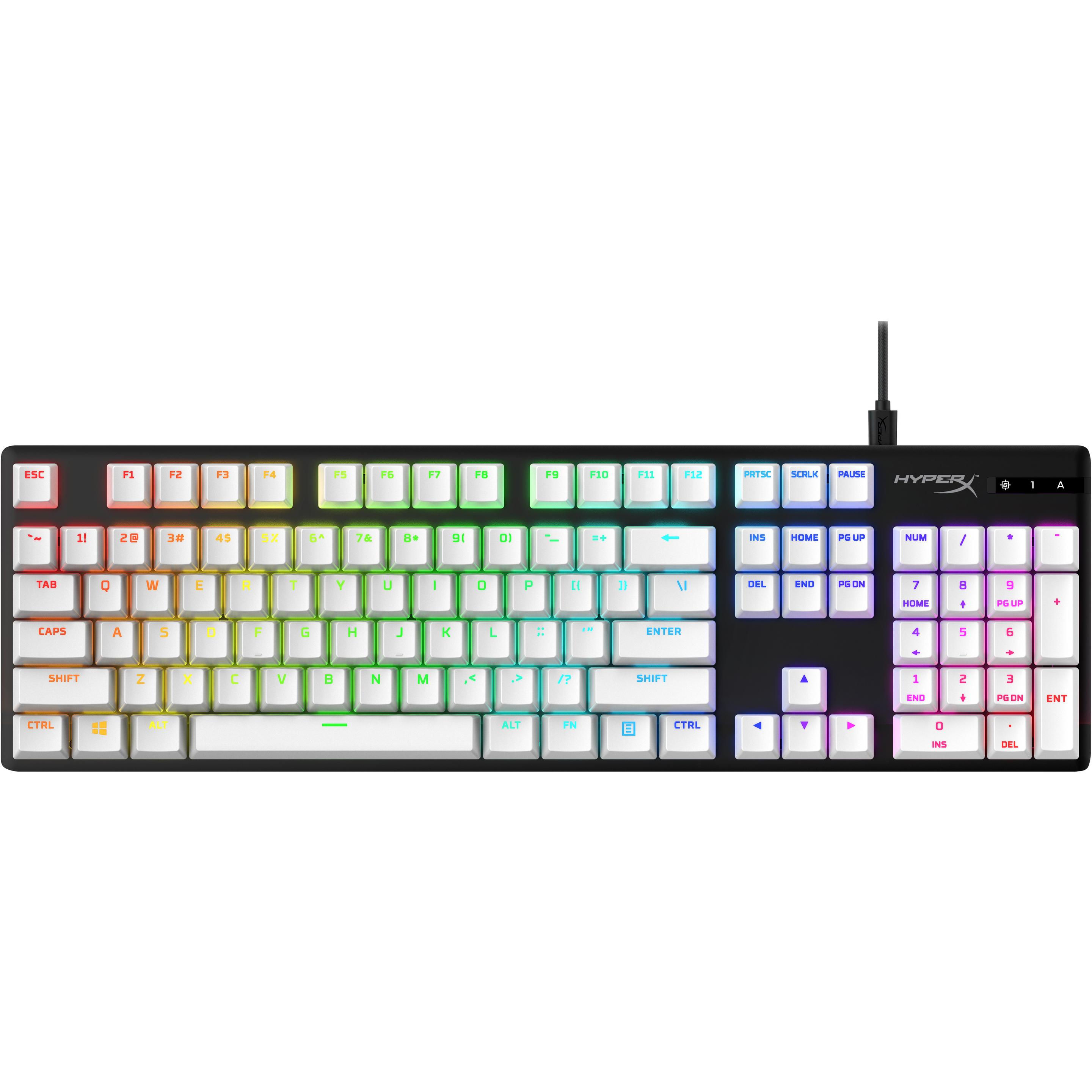 Thumbnail - HyperX 519T5AA#ABA input device accessory Keyboard cap, Mausmatte, Weiss