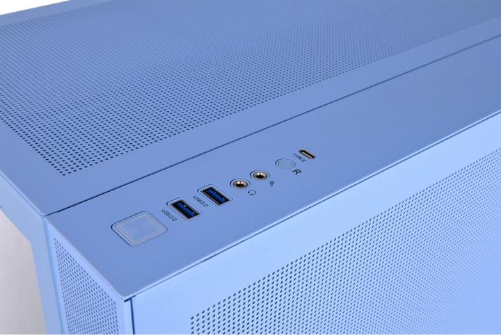 Produktbild Thermaltake View 380 TG ARGB Hydrangea Blue (Mini-ITX, ATX, mATX)