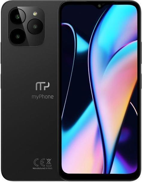 Myphone N23 LTE 6/128GB czarny (128 GB, Black, 6.51")