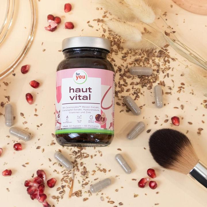 Actual product image For You skin vital (60 Piece, Capsules, 50.40 g)