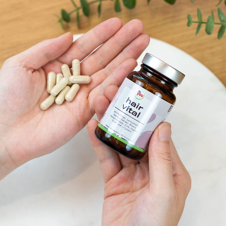 Actual product image For You hair vital (60 Piece, Capsules)