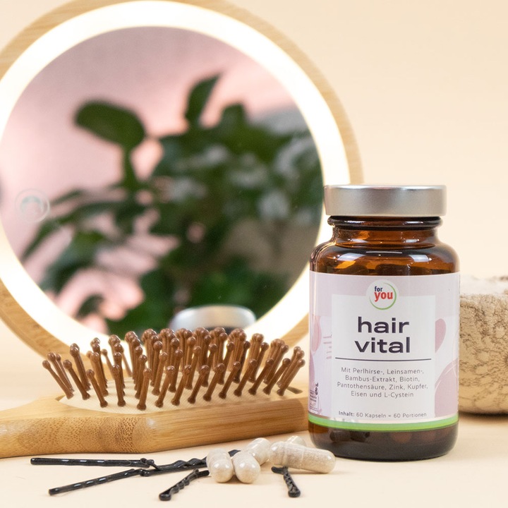 Actual product image For You hair vital (60 Piece, Capsules)