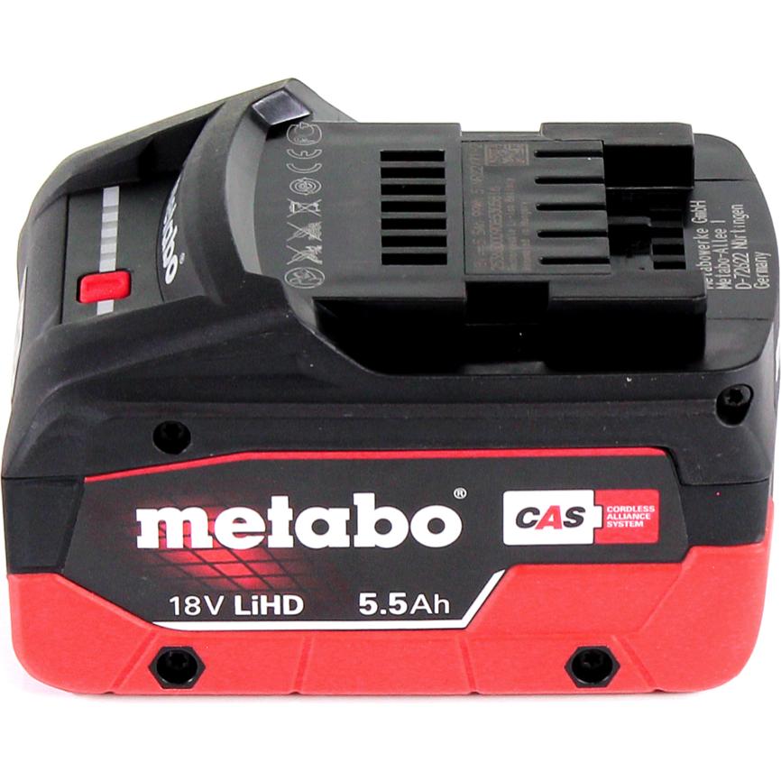 Thumbnail - Metabo, Laubsauger + Laubbläser, AG 18 Akku Gebläse 18 V + 1x LiHD Akku 5,5 Ah + Ladegerät (Akkubetrieb, Laubsauger)