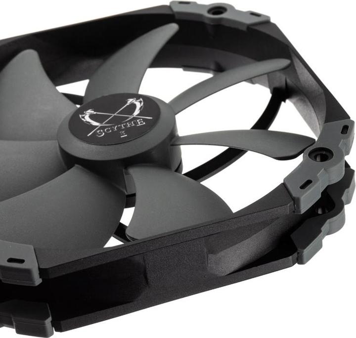 Actual product image Scythe PC fan Kaze Flex 140 Round PWM (140 mm, 1 x)