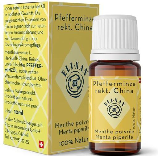 Actual product image Elixan Pfefferminz China Öl