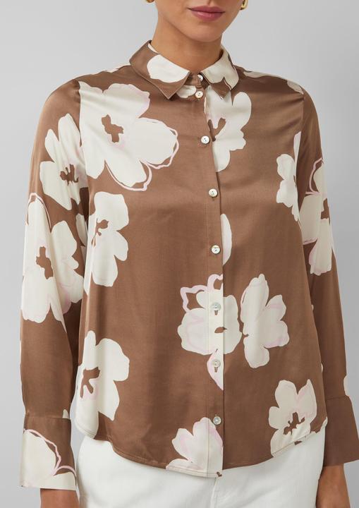 Image du produit s.Oliver Bluse Longbluse aus Satin (42)
