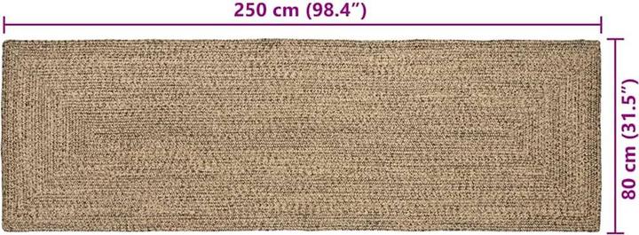 Produktbild vidaXL Bereichsteppich (250 x 80 cm)