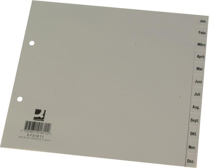Actual product image Q-Connect Partially covered register made of PP