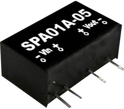 Image du produit MeanWell Modules de conversion DC/DC série SPA01 SIP/SIL6 Case Single Output 1