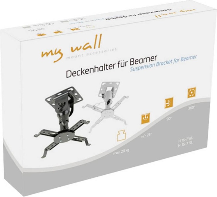 Image du produit myWall Support plafond pour vidéoprojecteur (Plafond)